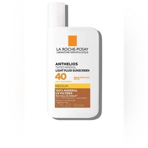 Anthelios Tinted Mineral Light Fluid Sunscreen SPF 40 - Medium